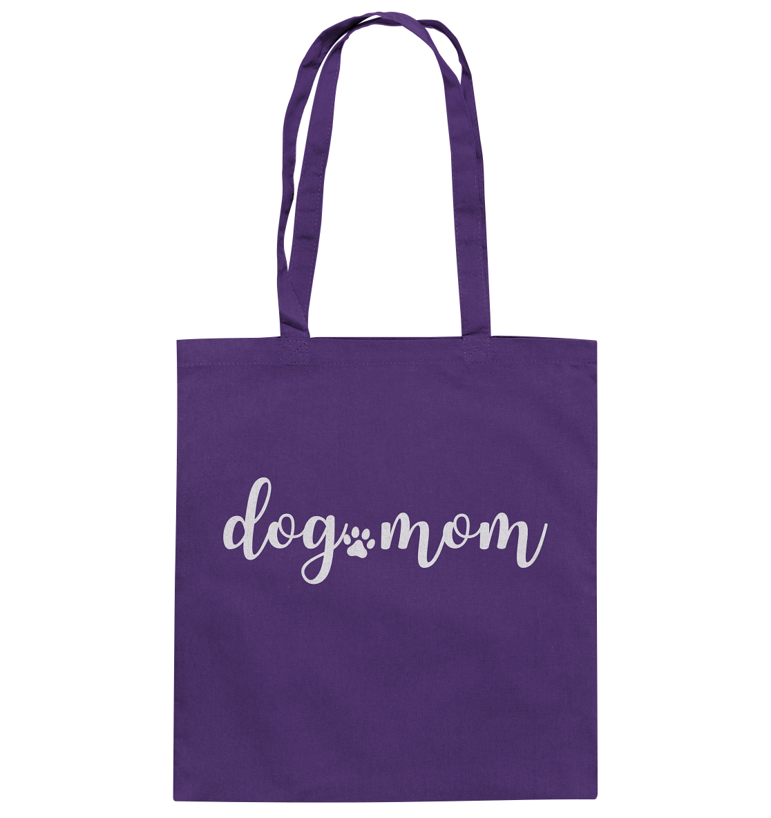 dog mom - Baumwolltasche
