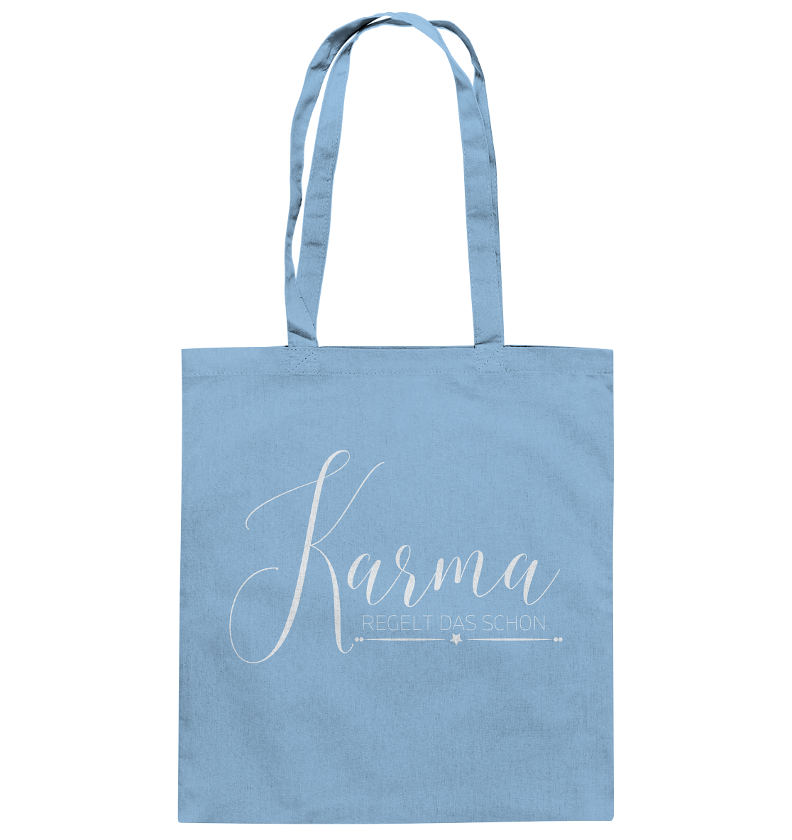 Karma regelt das schon - Baumwolltasche