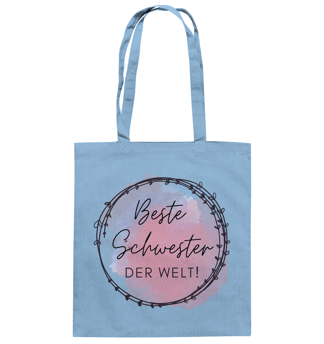 Beste Schwester der Welt - Baumwolltasche