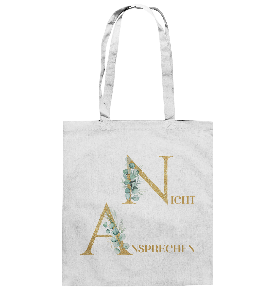 Nicht ansprechen - Baumwolltasche
