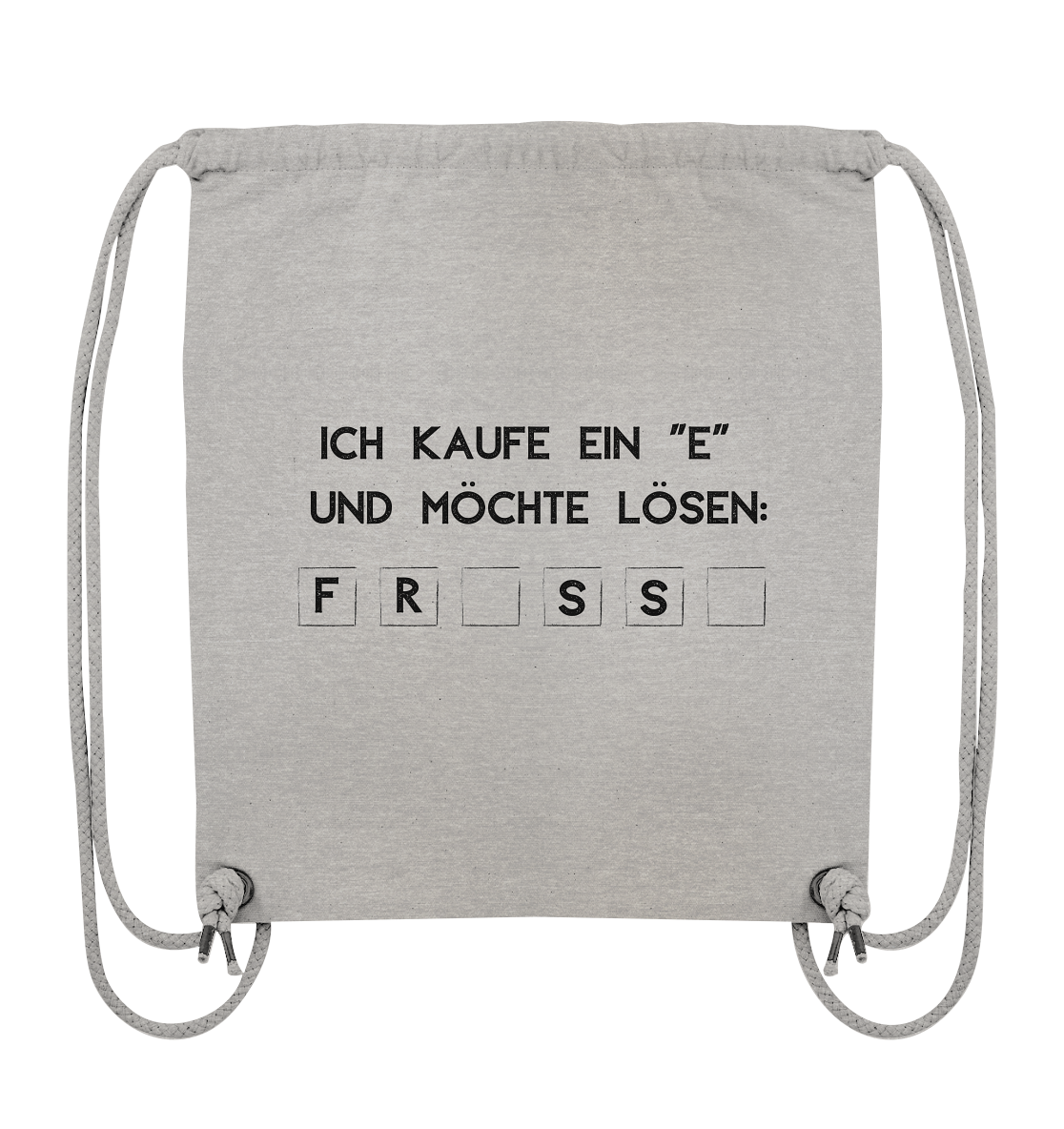 Ich kaufe ein "e" und möchte lösen: FRESSE - Organic Gym-Bag