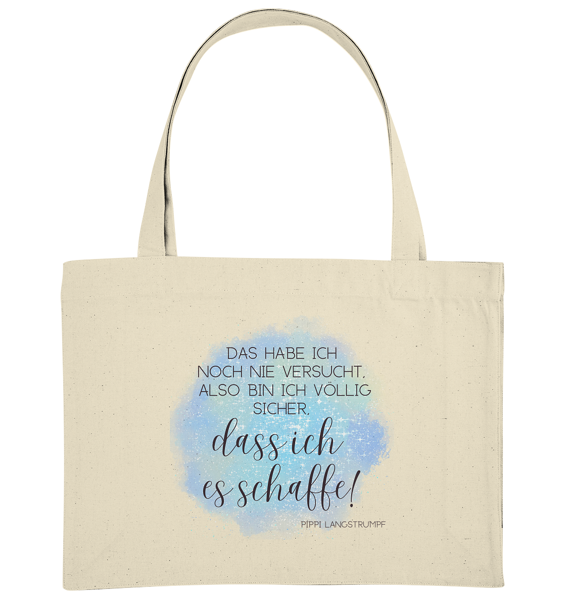 Das habe ich noch nie probiert - Organic Shopping-Bag