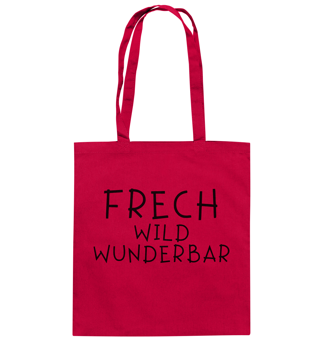 FRECH WILD WUNDERBAR - Baumwolltasche