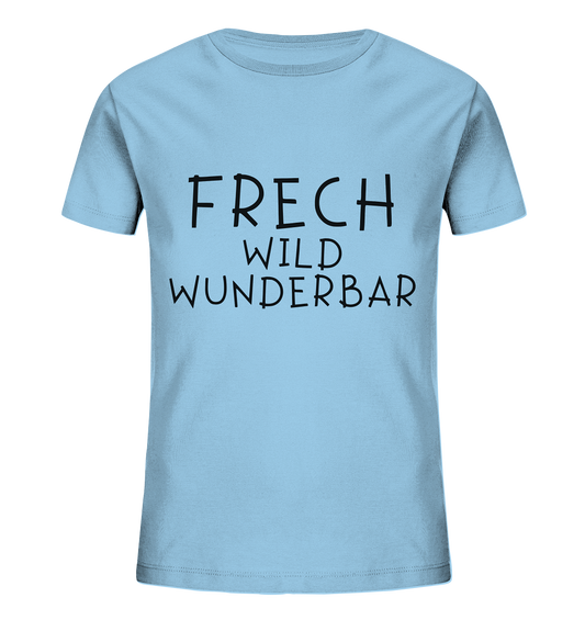 FRECH WILD WUNDERBAR - Kids Organic Shirt