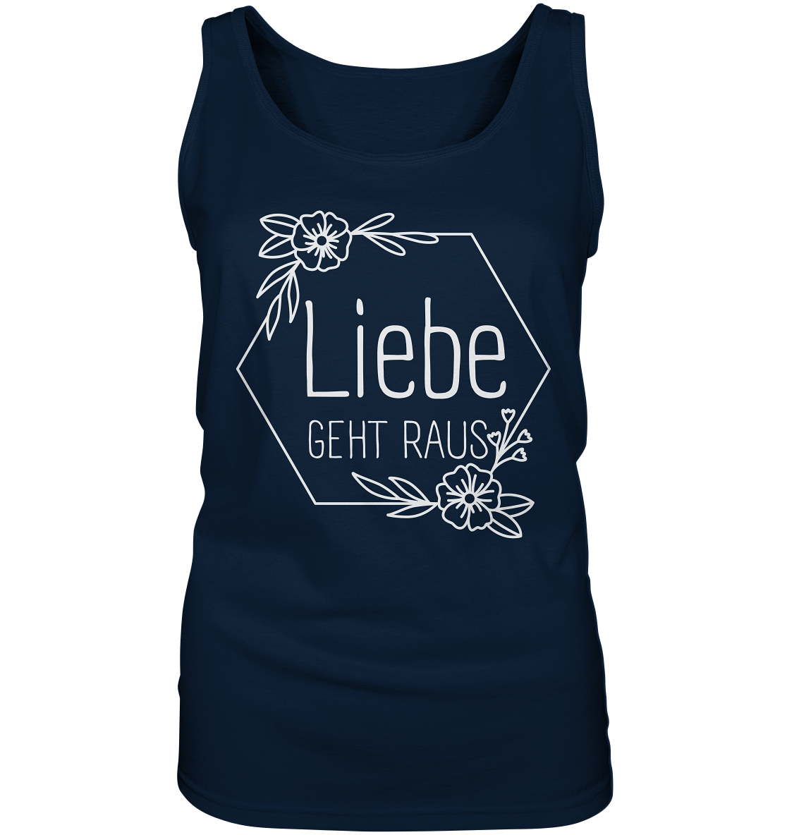 Liebe geht raus - Ladies Tank-Top