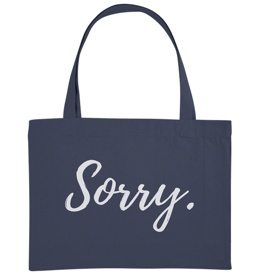 SORRY. - Organic Shopping-Bag