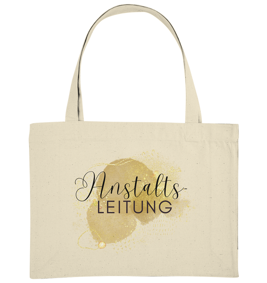 Anstalts-LEITUNG - Organic Shopping-Bag